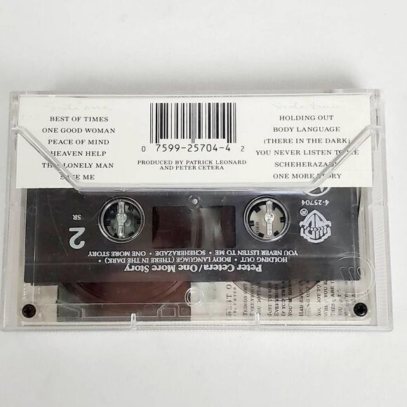One More Story by Peter Cetera [Cassette Tape] 1988, Warner Brothers - Picture 3 of 5